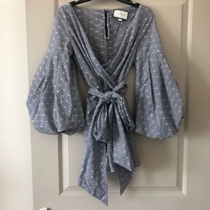 Alexis gingham romper